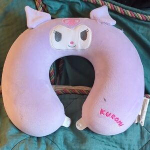 Well Used Kuromi Travel Neck Pillow